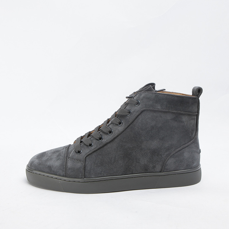 [made  to order] Ch**an louboutin super perfect l**is camo suede high top sneakers made to order