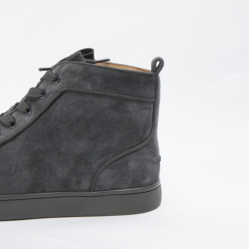 [made  to order] Ch**an louboutin super perfect l**is camo suede high top sneakers made to order