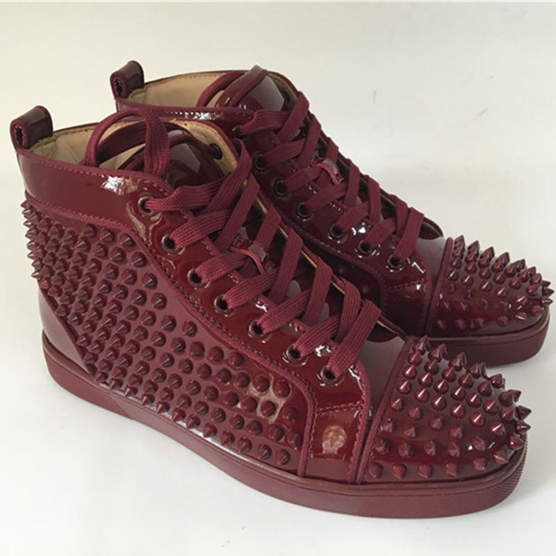 Ch**an louboutin limited version l**is spikes orlato men