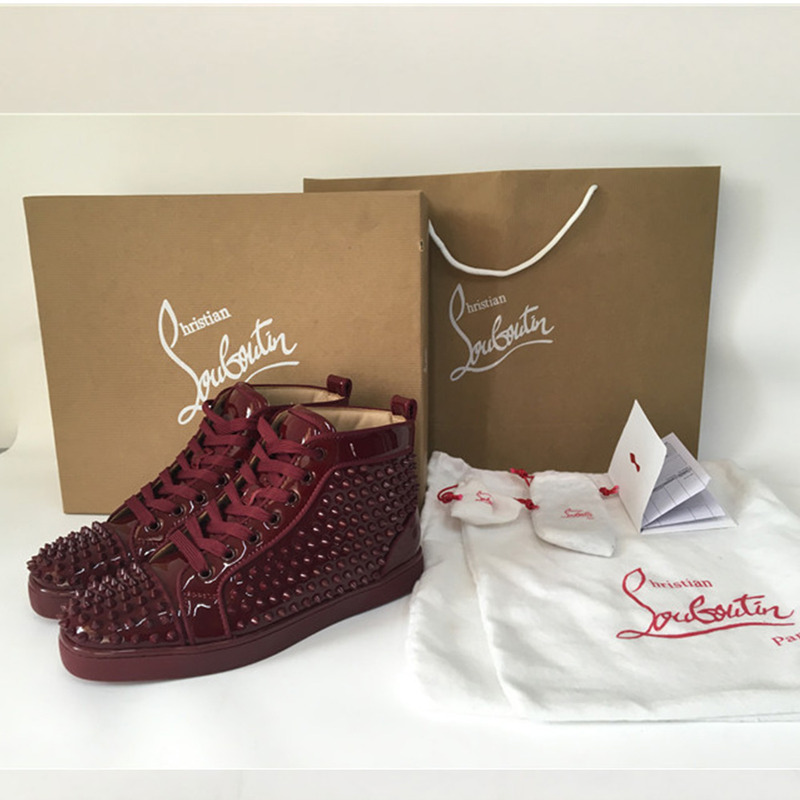 Ch**an louboutin limited version l**is spikes orlato men