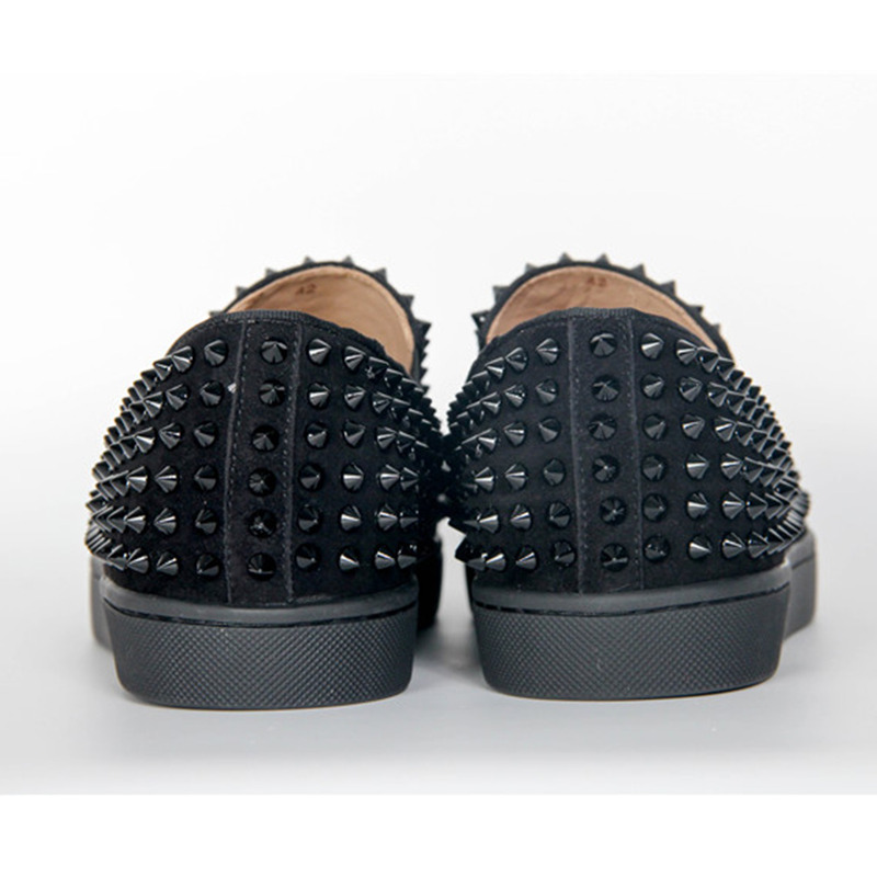 Ch**an louboutin limited version roller-boat spikes men