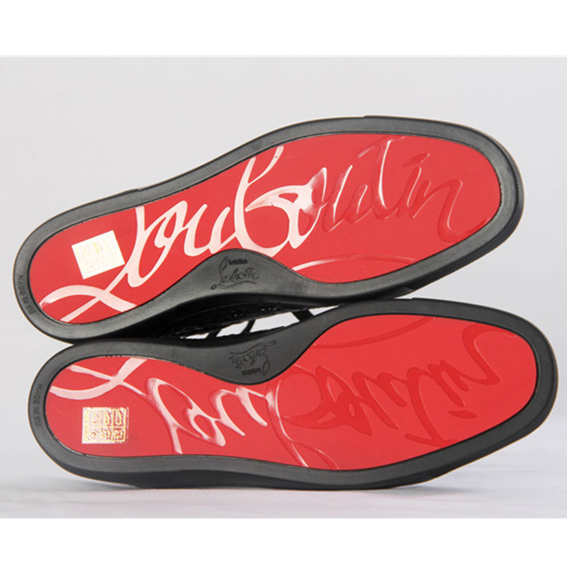 [made  to order] Ch**an louboutin super perfect black snake low sneakers