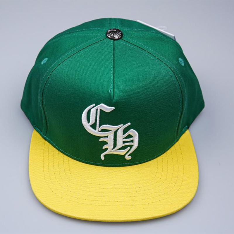 Chrome Heart Baseball Cap Green/Yellow