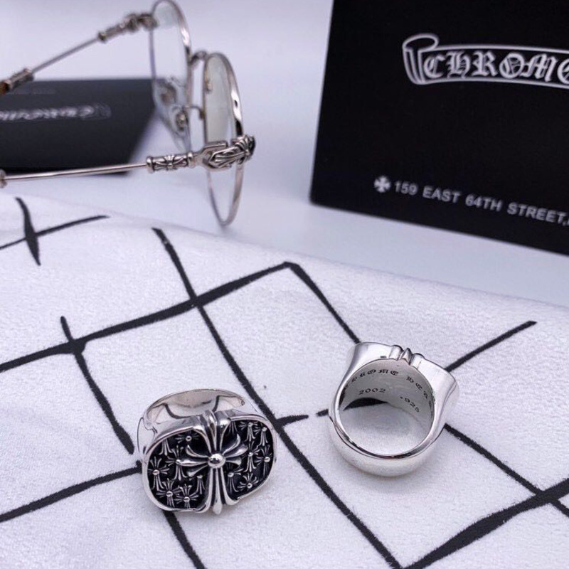 Chrome Heart Multi Cemetery Cross Ring