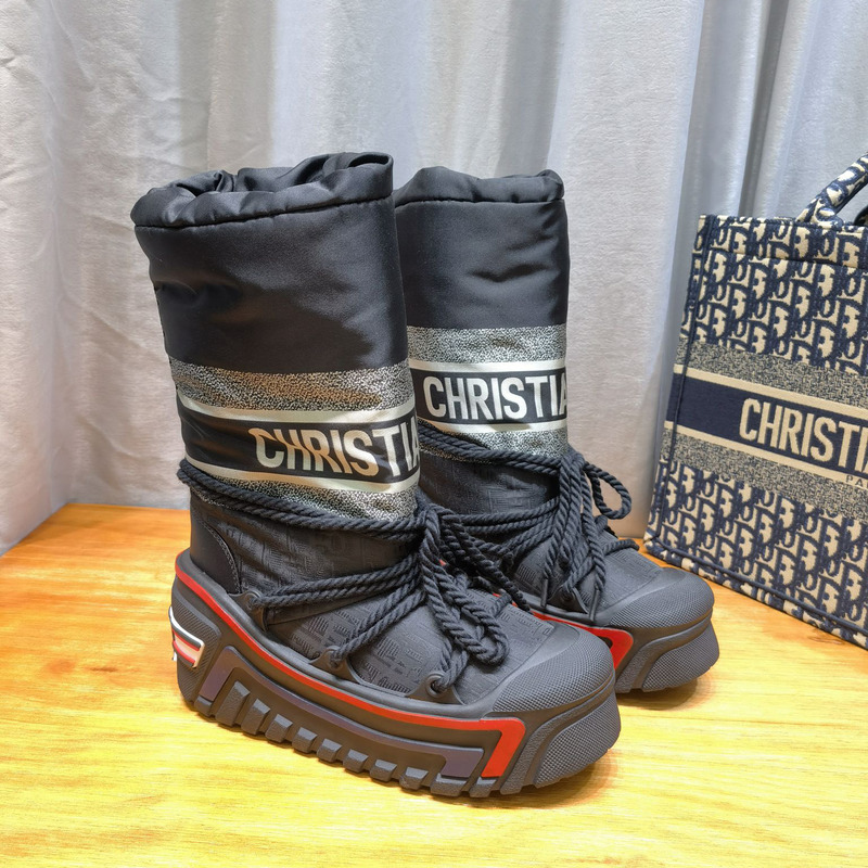 D*or alps snow boot black