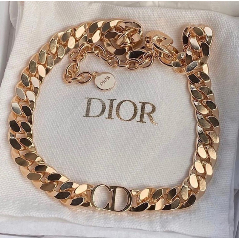 D*or cd icon golden necklace