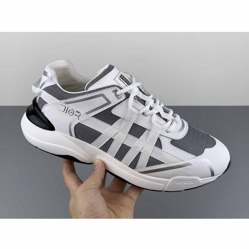 D*or "b24 runtek" sneaker in grey technical canvas