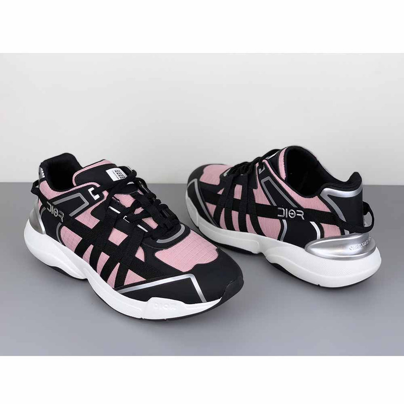 D*or "b24 runtek" sneaker in pink technical canvas