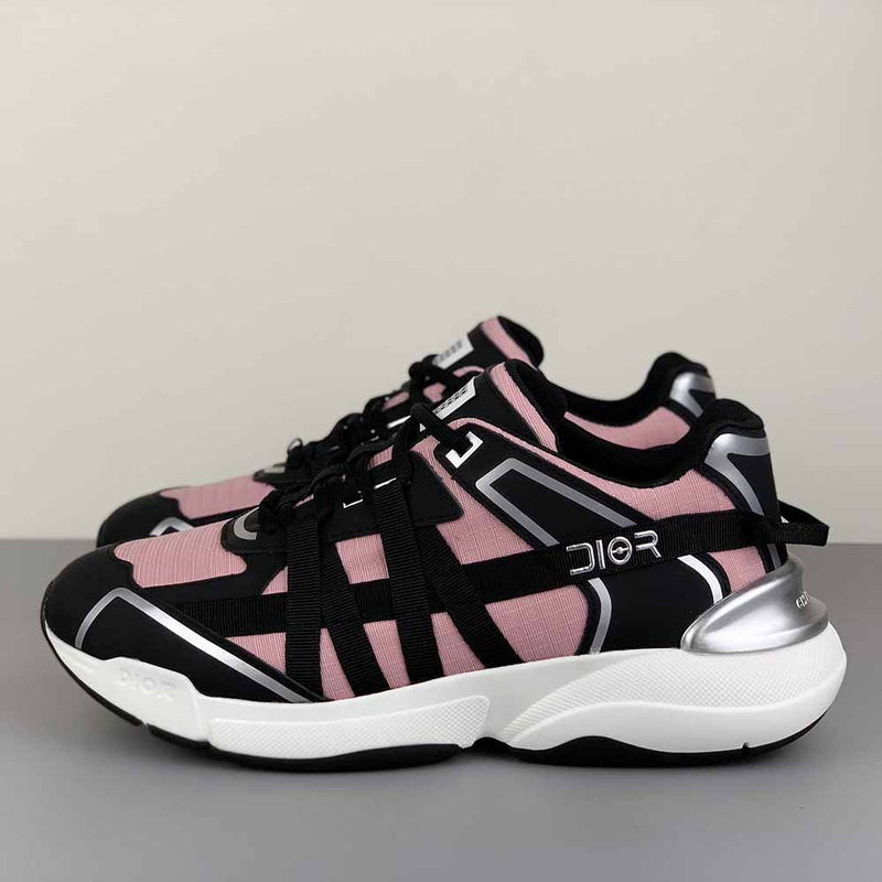 D*or "b24 runtek" sneaker in pink technical canvas