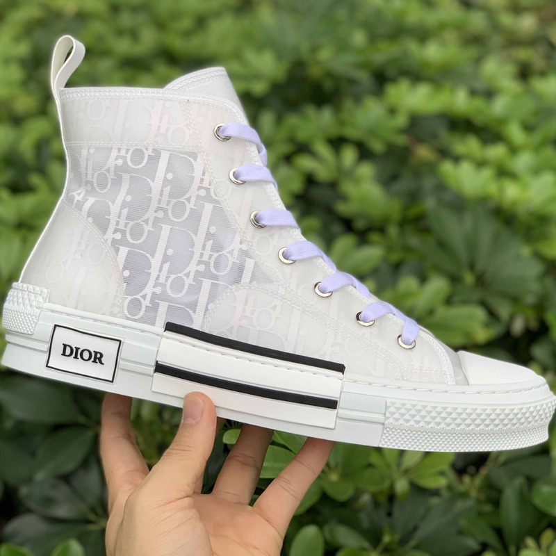 D*or "b23" high-top sneaker in D*or oblique