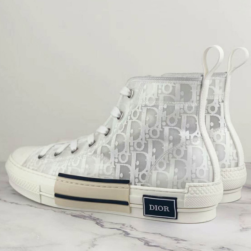 D*or "b23" high-top sneaker in D*or oblique