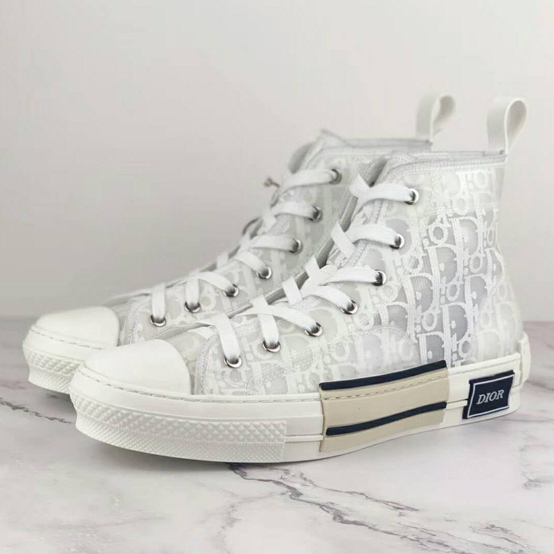 D*or "b23" high-top sneaker in D*or oblique