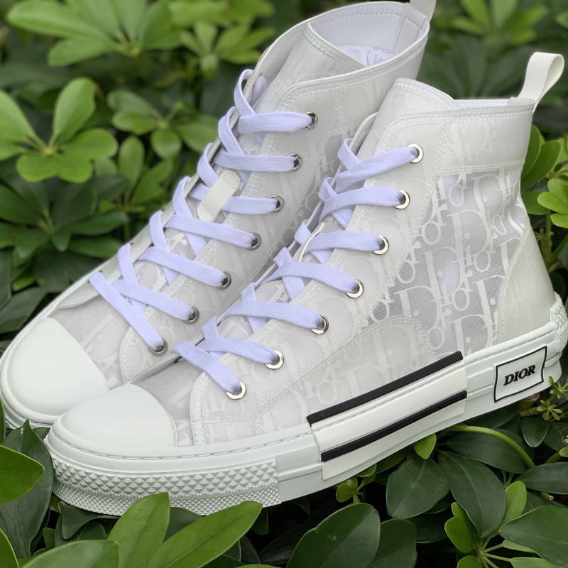 D*or "b23" high-top sneaker in D*or oblique