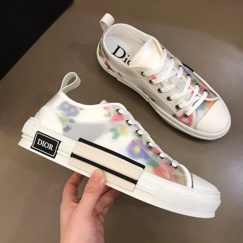 D*or flowers technical canvas "b23" sneaker