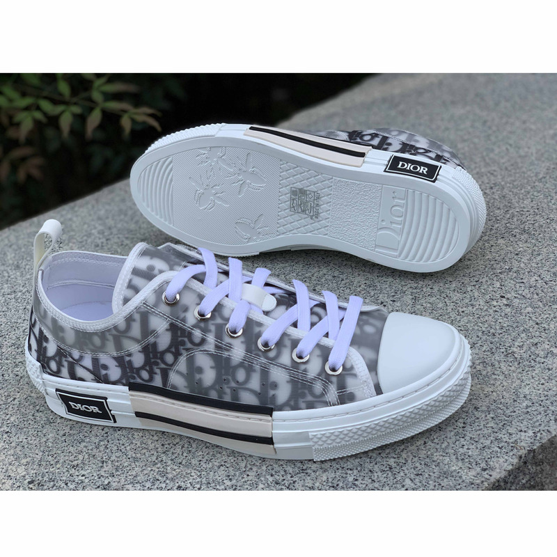 D*or oblique technical canvas "b23" sneaker