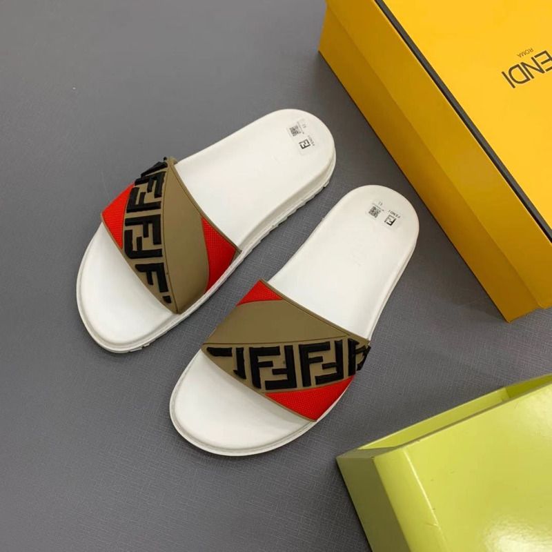 panelled F**di-logo slides