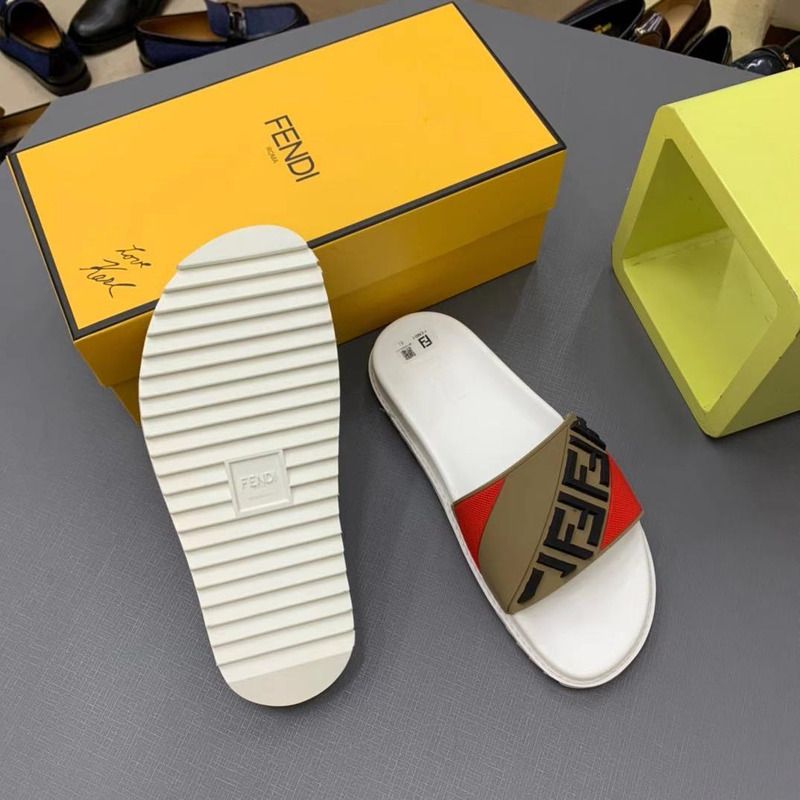 panelled F**di-logo slides