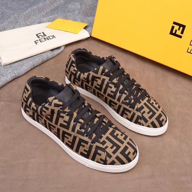 F**di ff motif sneakers (uk size)