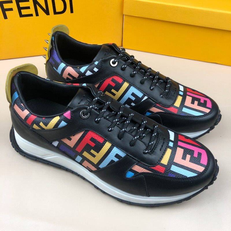 F**di multi-color ff logo training sneakers