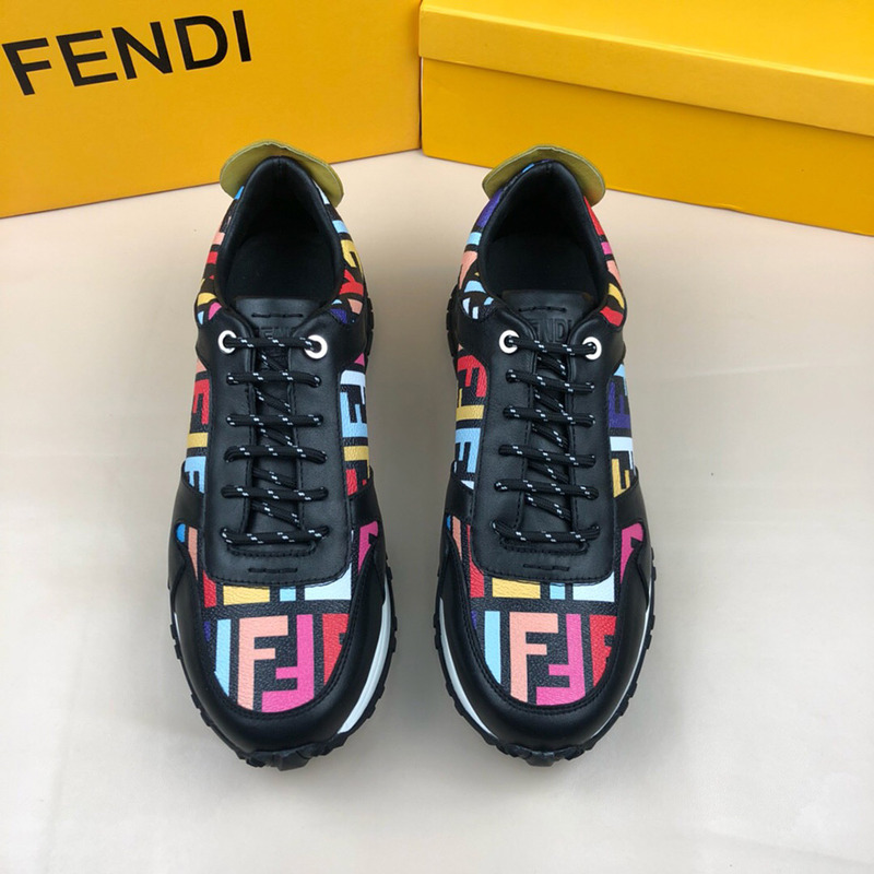 F**di multi-color ff logo training sneakers