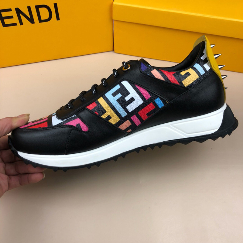 F**di multi-color ff logo training sneakers