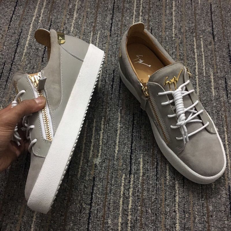 Giuseppe Zanotti Zipped Low Top Sneakers