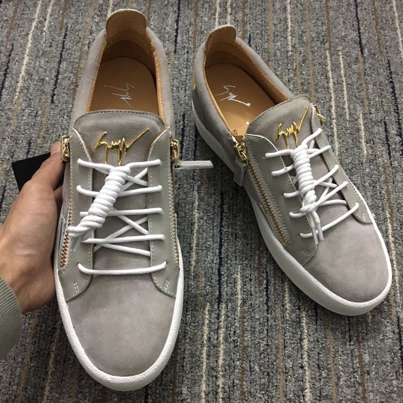 Giuseppe Zanotti Zipped Low Top Sneakers