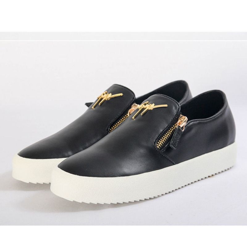 Giuseppe Zanotti Adam Laceless Sneakers Black