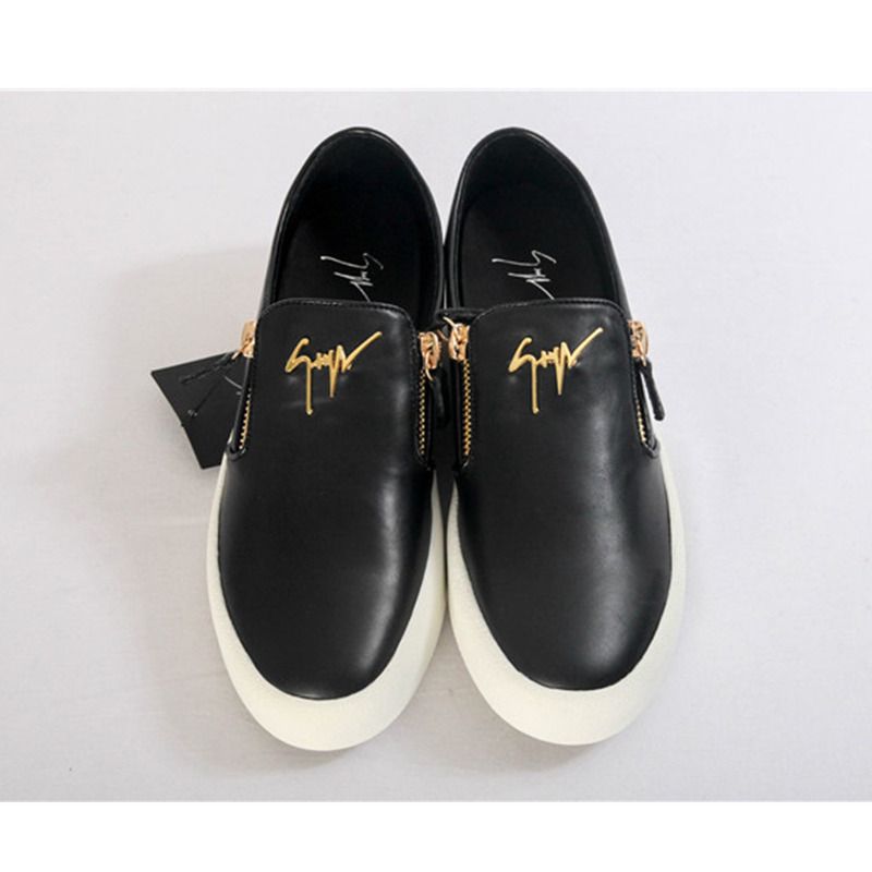 Giuseppe Zanotti Adam Laceless Sneakers Black