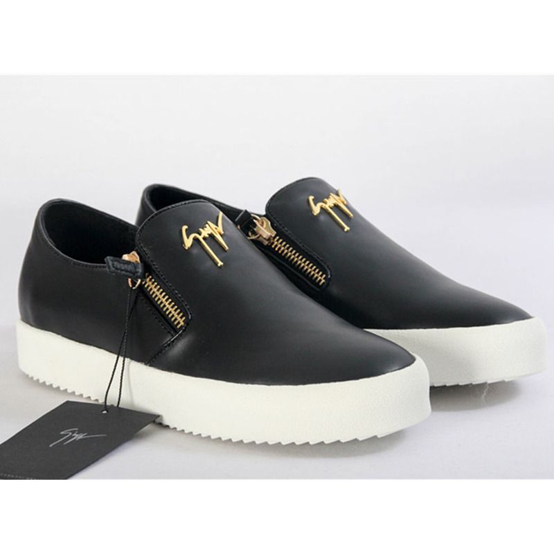 Giuseppe Zanotti Adam Laceless Sneakers Black