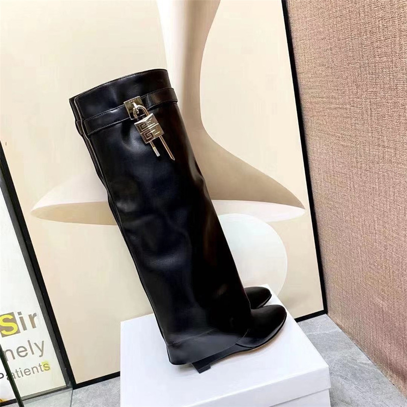 Givenchy Black Long Boots