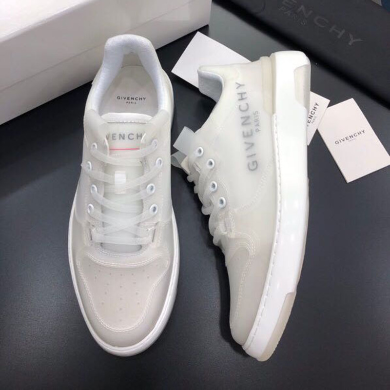 Givenchy Transparent Low Top Wing Sneaker White