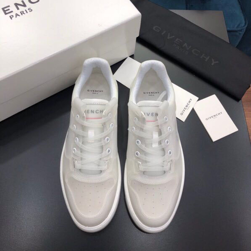 Givenchy Transparent Low Top Wing Sneaker White