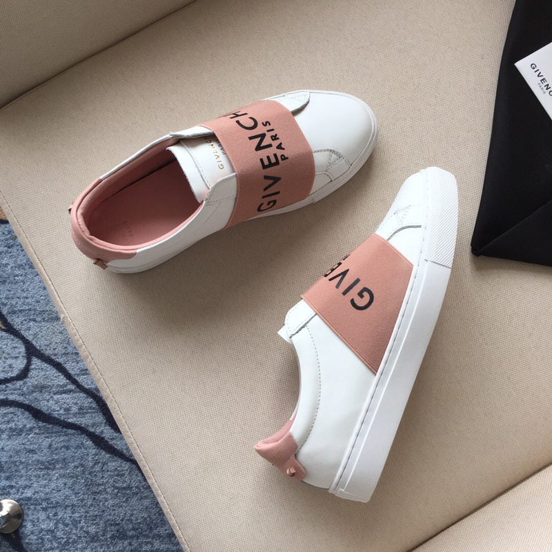 Givenchy Paris Webbing Leather Sneakers