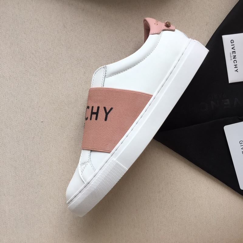 Givenchy Paris Webbing Leather Sneakers