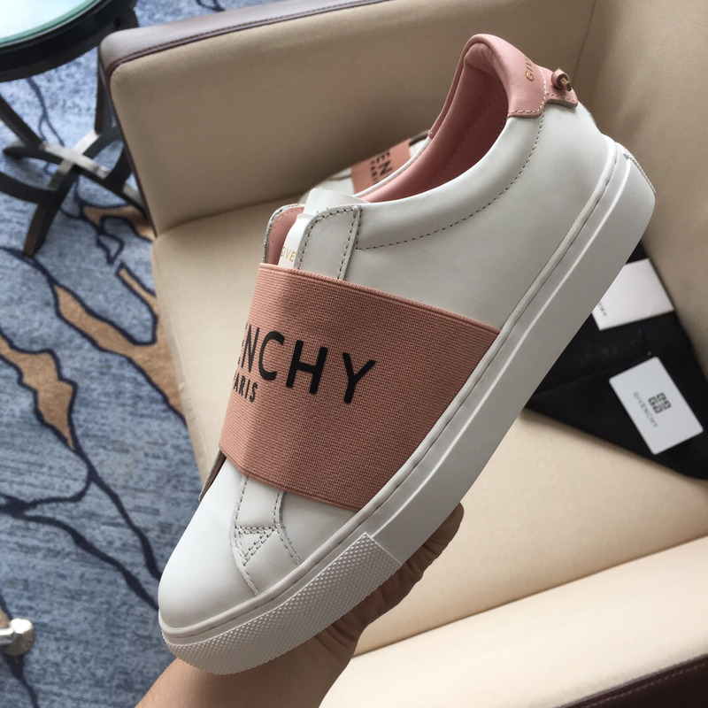 Givenchy Paris Webbing Leather Sneakers