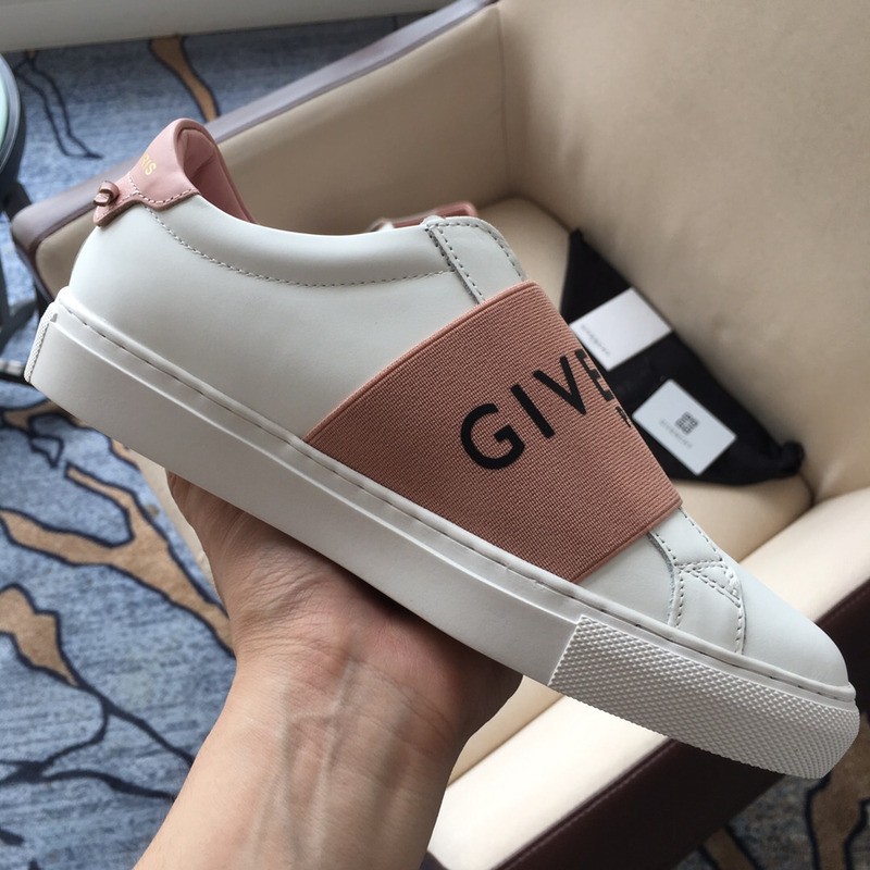 Givenchy Paris Webbing Leather Sneakers