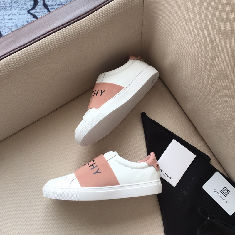 Givenchy Paris Webbing Leather Sneakers