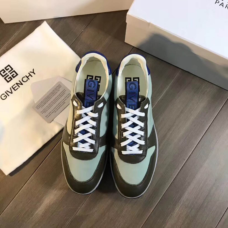 Givenchy TR3 Runners in Green/Black