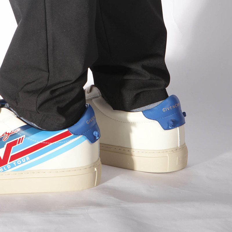 Givenchy Low Sneakers in GV Motocross Printed Leather