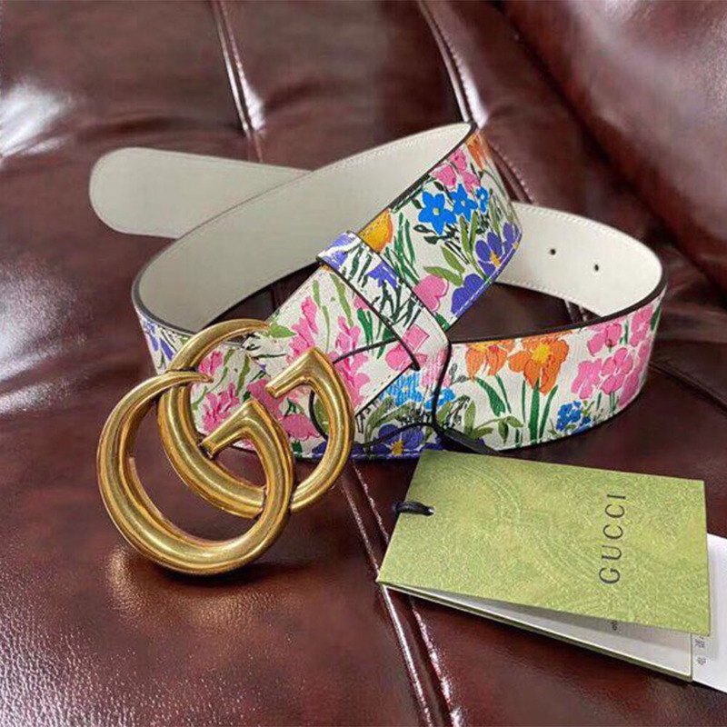 G*u*i flower print belt