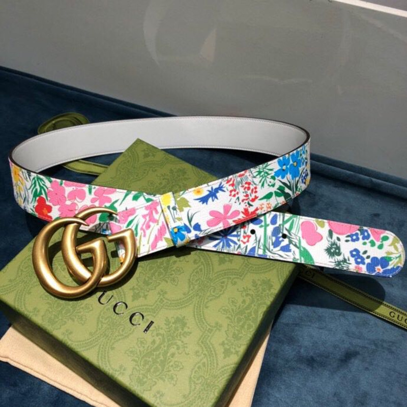 G*u*i flower print belt