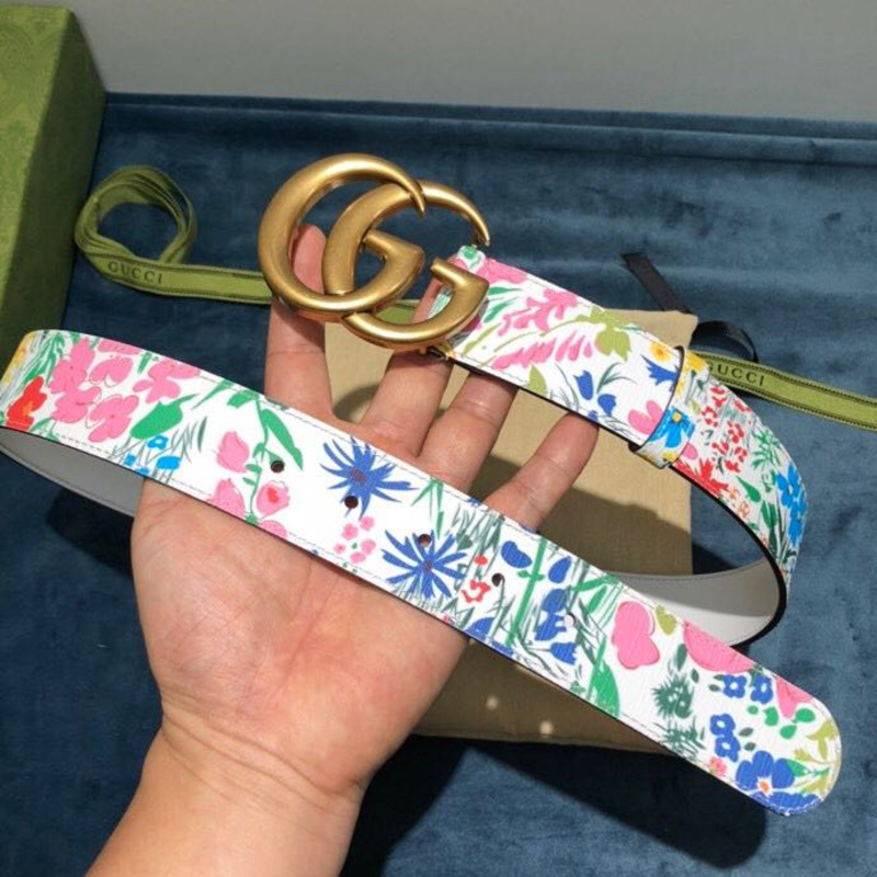 G*u*i flower print belt