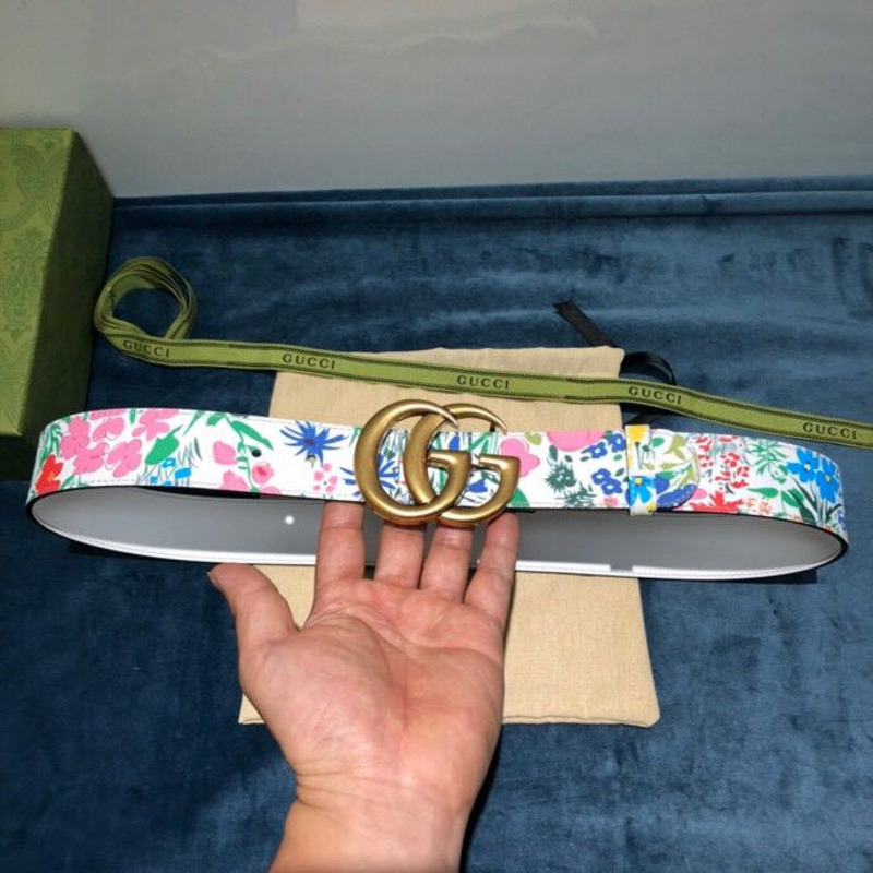 G*u*i flower print belt