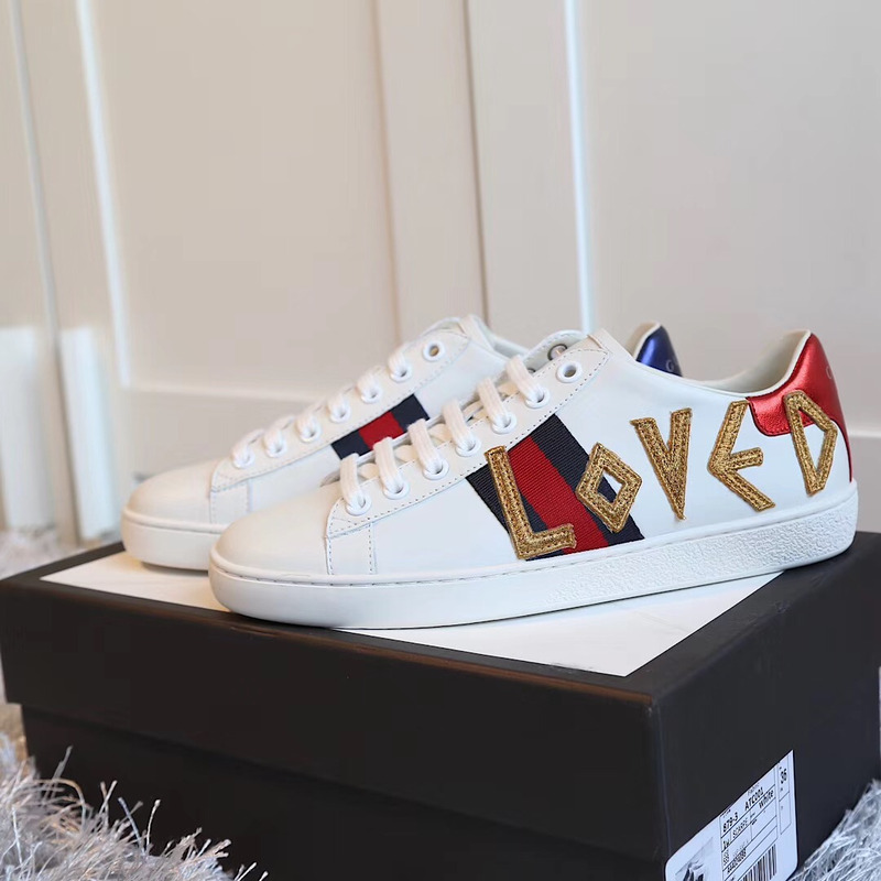 G*u*i ace embroidered sneaker