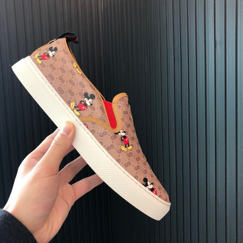 men''s G*u*i disney x slip-on sneaker