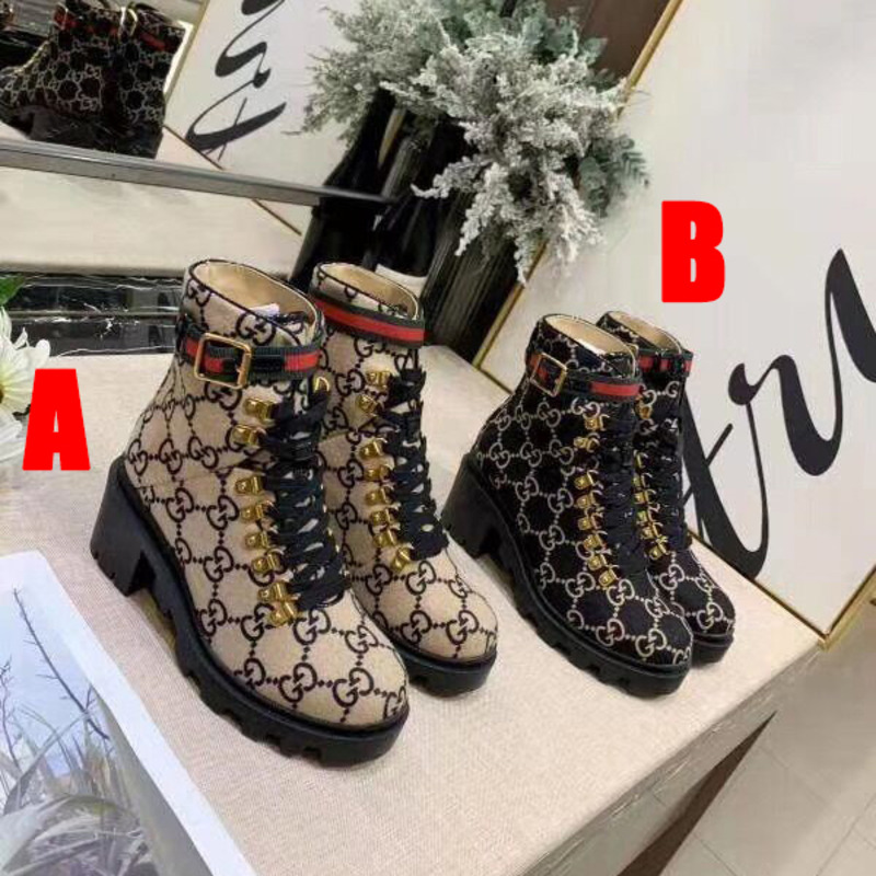 G*u*i gg logo boots