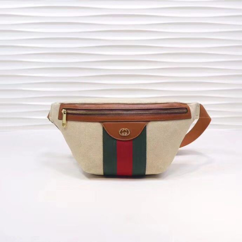 G*u*i vintage canvas belt bag