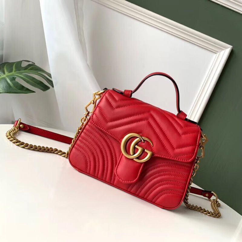 G*u*i  marmont mini top handle bag