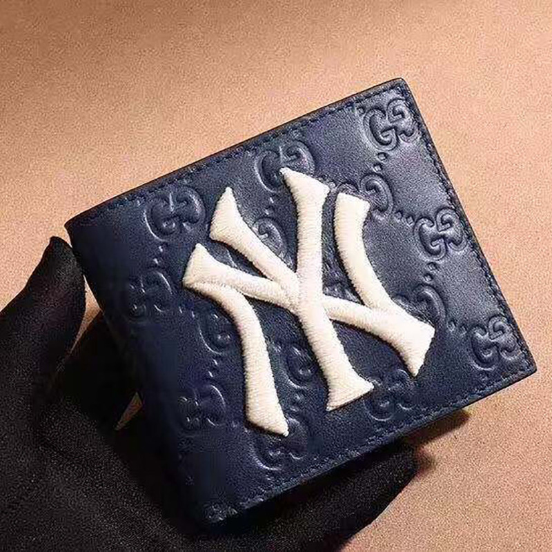 G*u*i wallet with ny yankees? patch